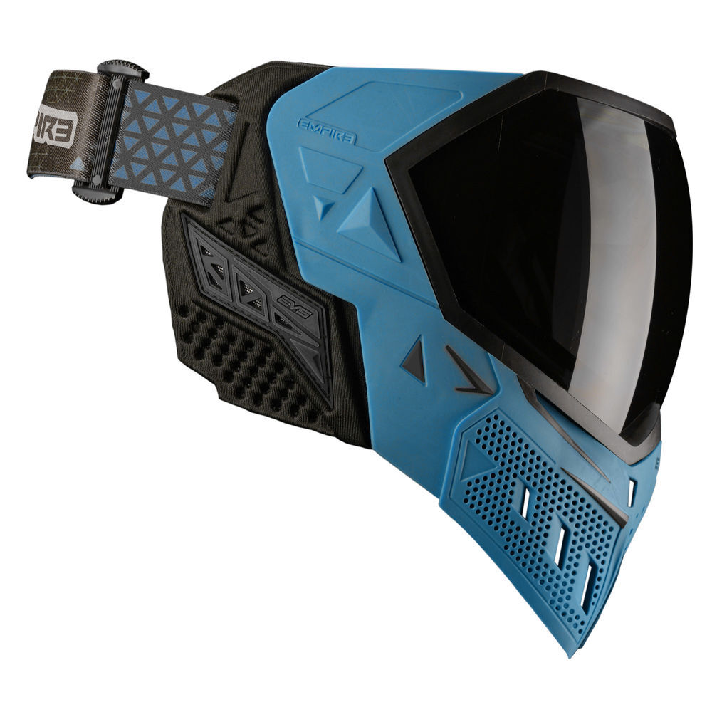 Empire EVS Thermal Maske f. Paintball/Airsoft+Thermalglas Clear - Blue/Black Bild 4