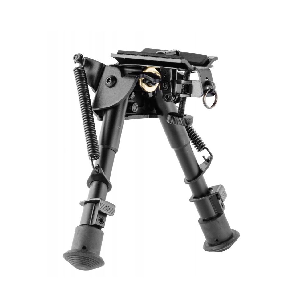 shoXx Zweibein Bipod 15-23cm Aluminium mit Schwenk-Basis schwarz Bild 4
