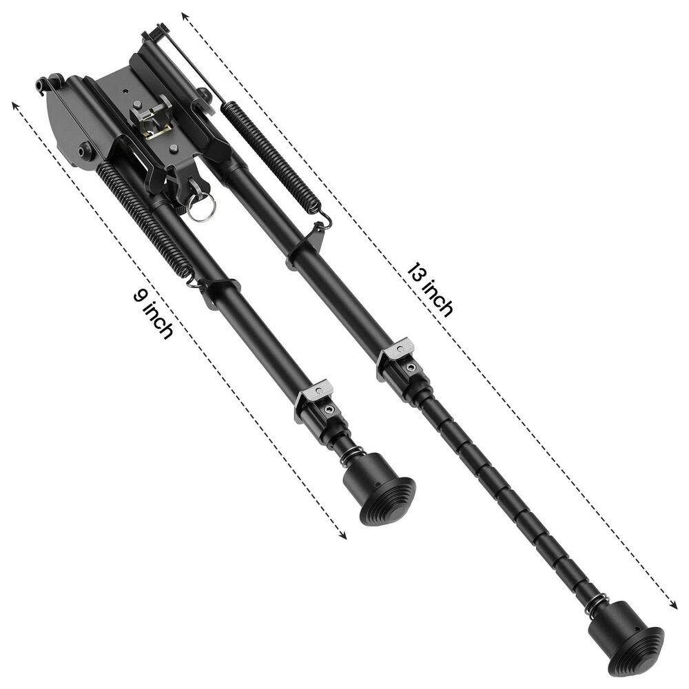 shoXx Zweibein Bipod 23-33cm Aluminium fest f�r Slingstud schwarz Bild 4