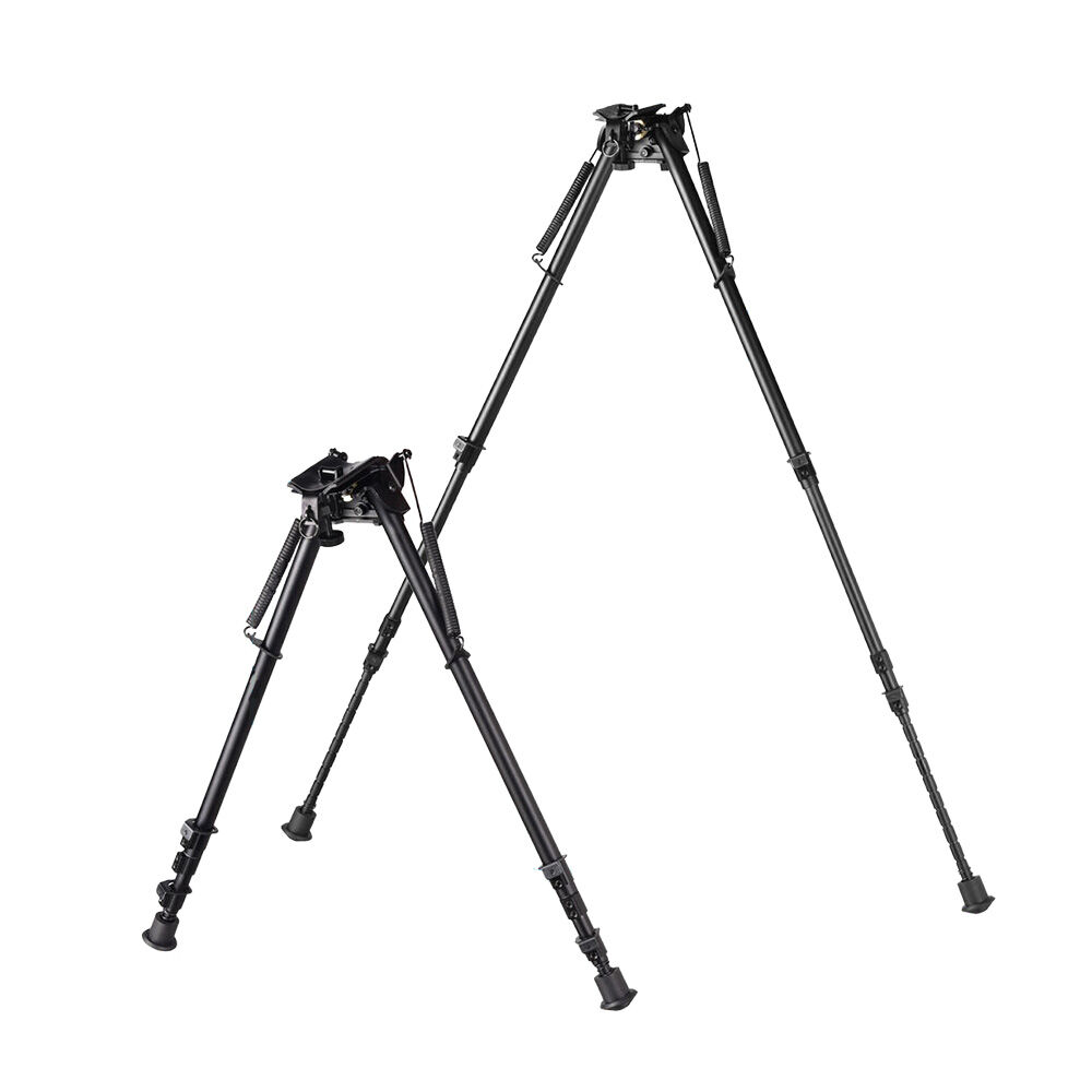 shoXx Zweibein Bipod Long-Range 33-69cm Aluminium mit Schwenk-Basis schwarz Bild 4