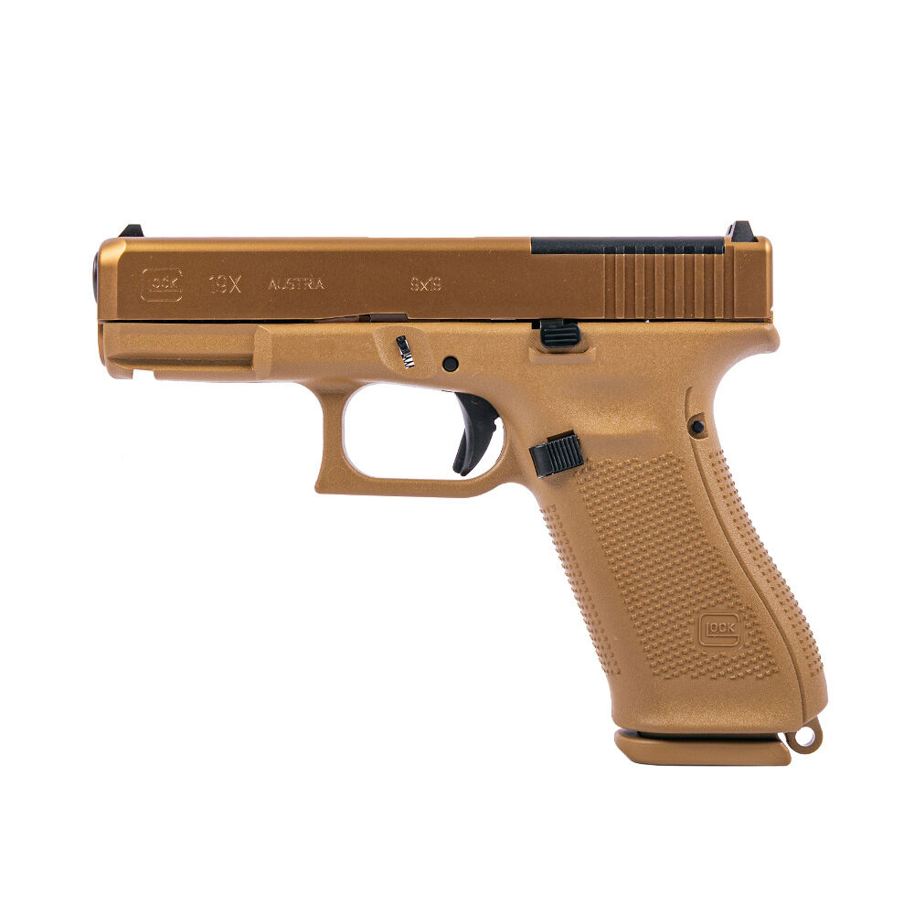 Glock 19X MOS Gewinde Coyote im Kaliber 9mm Luger Bild 2