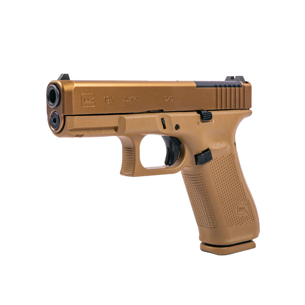Glock 19X MOS Gewinde Coyote im Kaliber 9mm Luger Bild 3