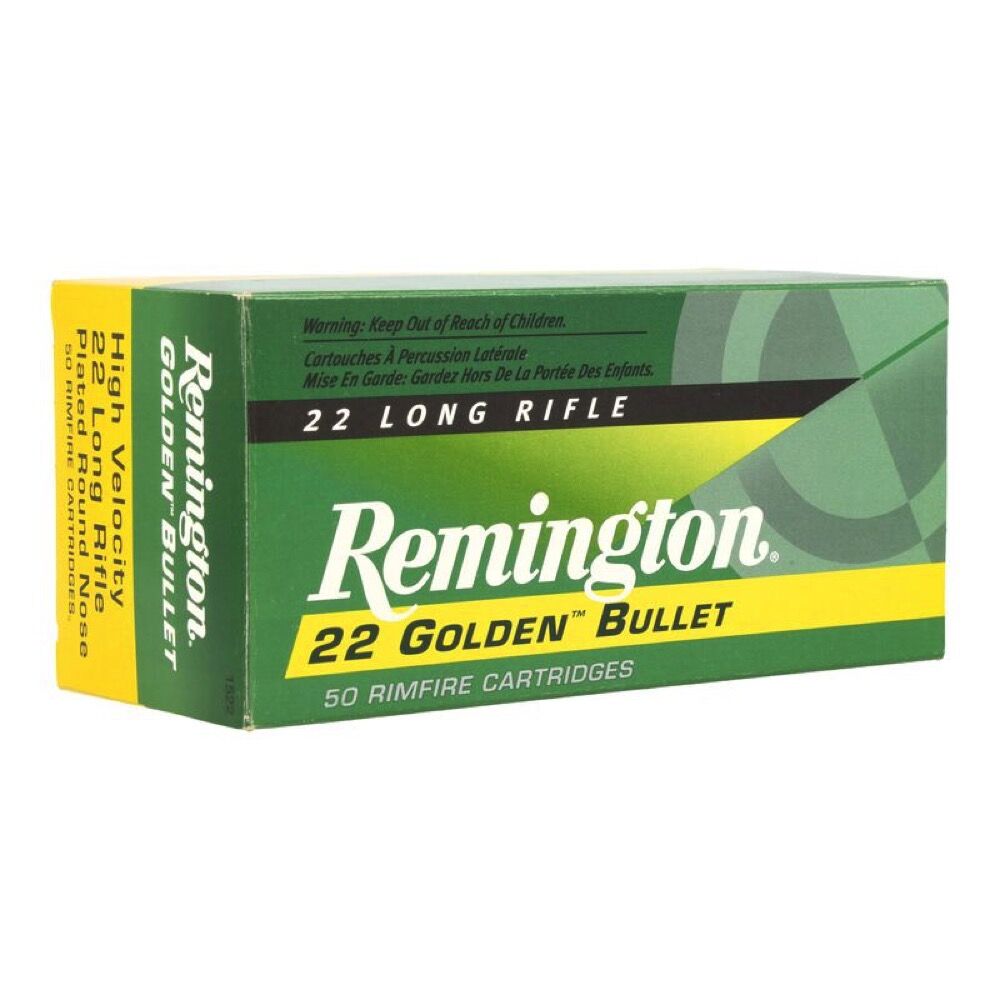 Remington Golden Bullet BPRN 40grs .22lr 50 Schuss Kleinkaliber Munition Bild 2