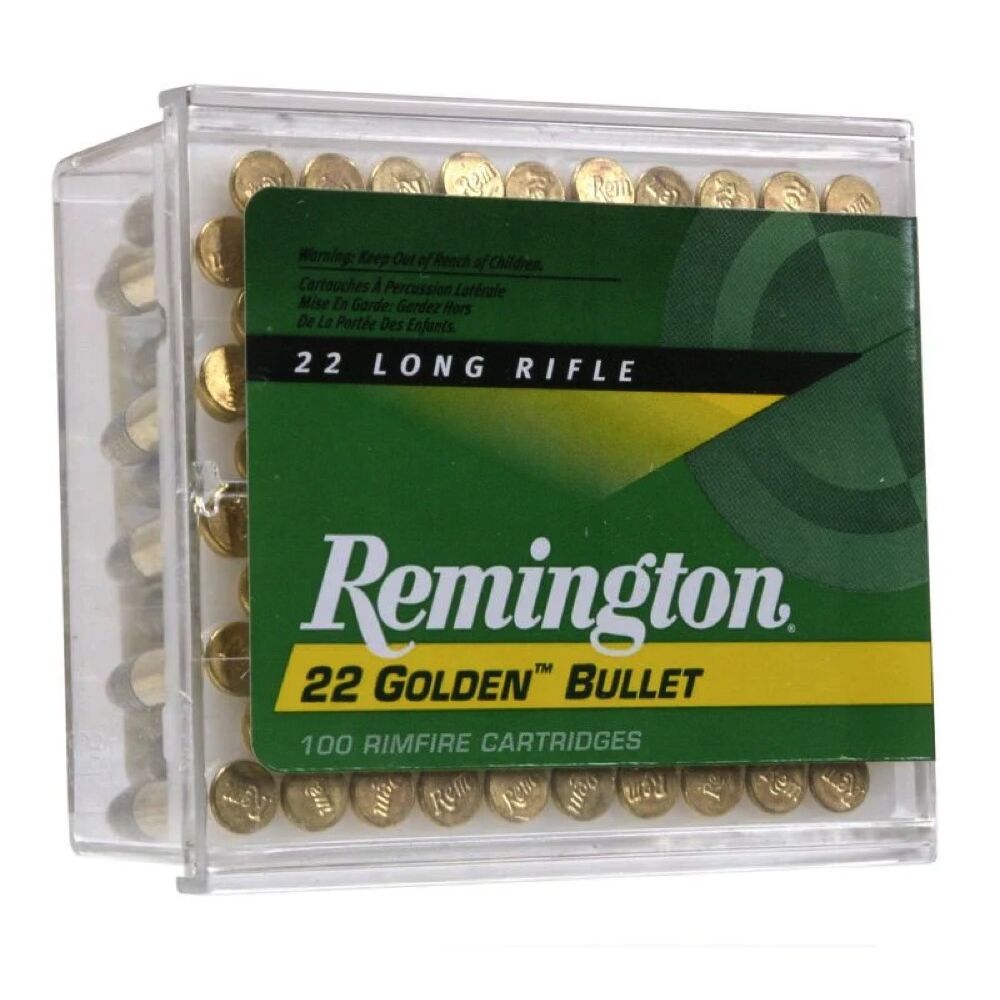 Remington Golden Bullet BPRN 40grs .22lr 100 Schuss Kleinkaliber Munition Bild 2