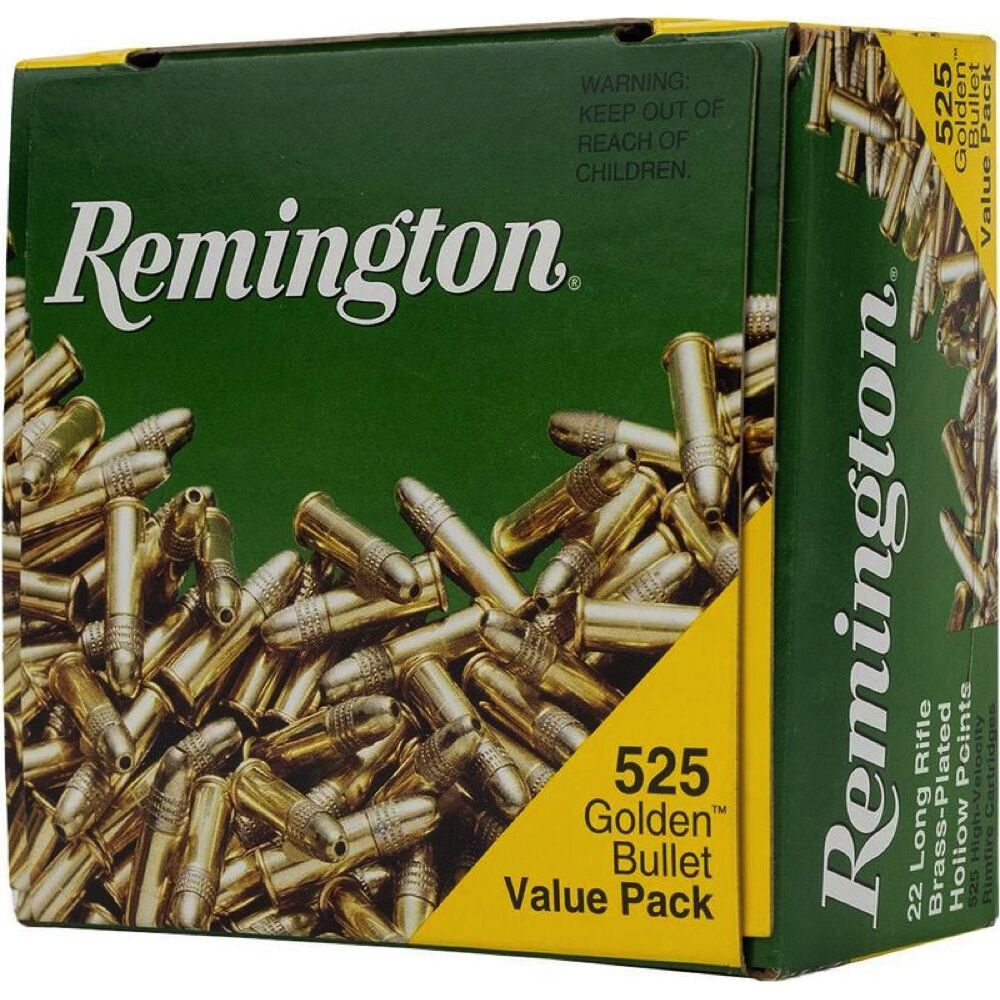 Remington Golden Bullet CPHP 40grs .22lr 525 Schuss Kleinkaliber Munition Bild 2