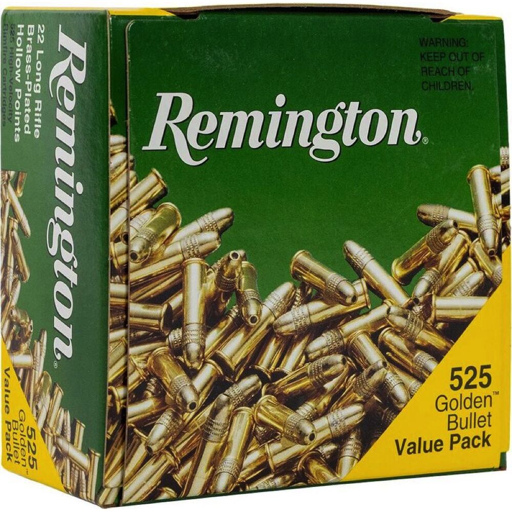 Remington Golden Bullet CPHP 40grs .22lr 525 Schuss Kleinkaliber Munition Bild 3