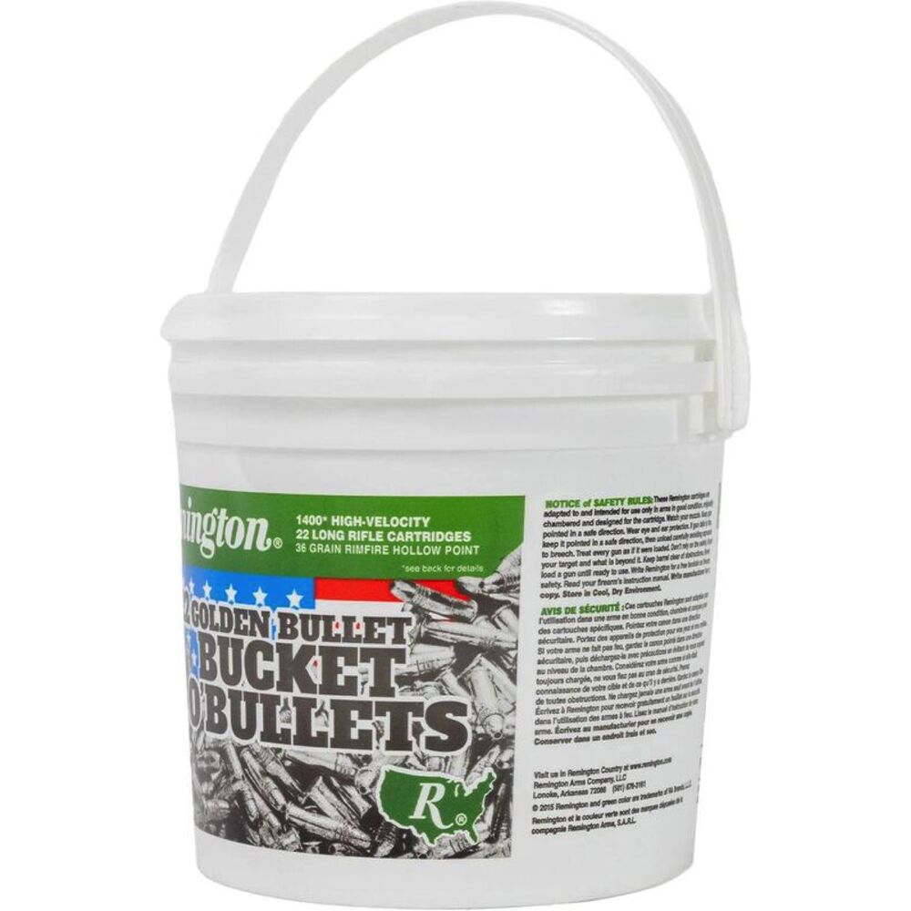 Remington Golden Bullet BPHPN 36grs .22lr 1400 Schuss Kleinkaliber Munition Bild 2
