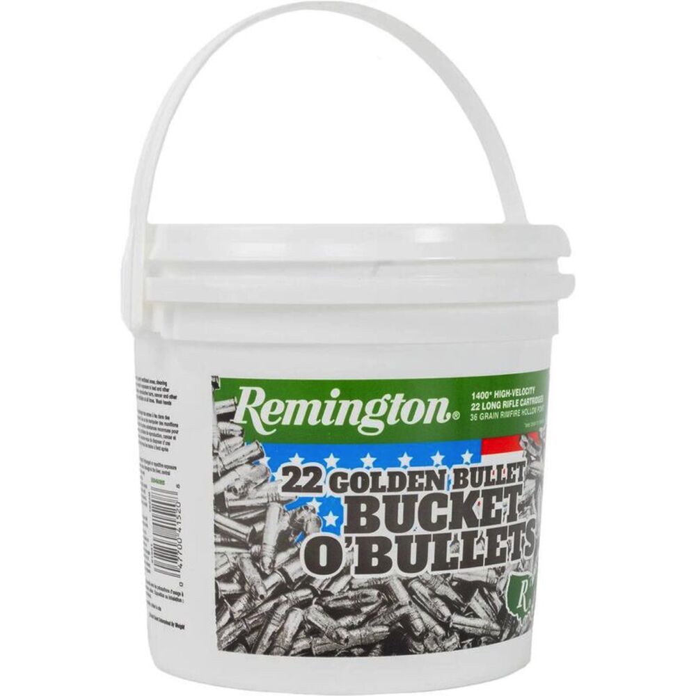 Remington Golden Bullet BPHPN 36grs .22lr 1400 Schuss Kleinkaliber Munition Bild 3