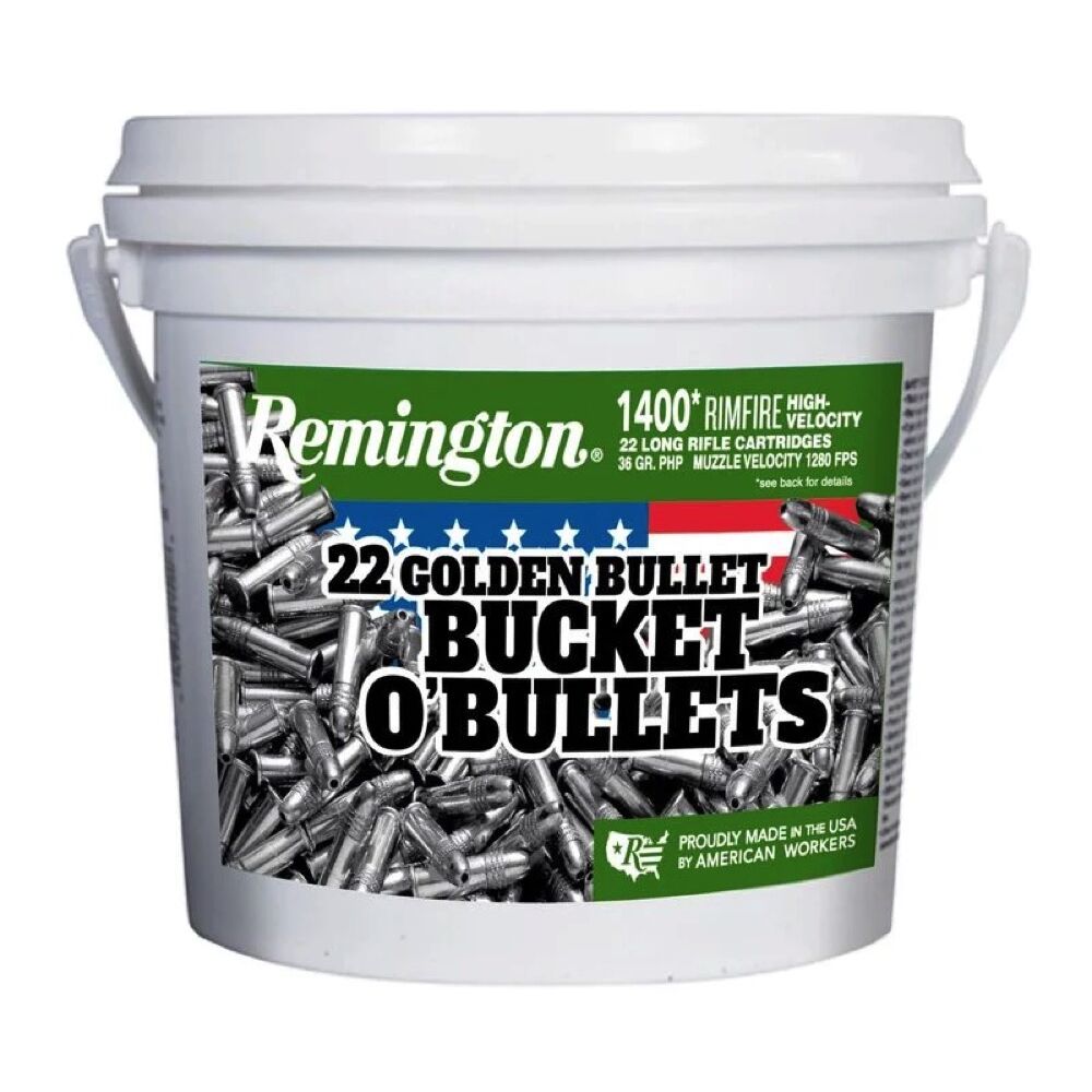 Remington Golden Bullet BPHPN 36grs .22lr 1400 Schuss Kleinkaliber Munition Bild 4