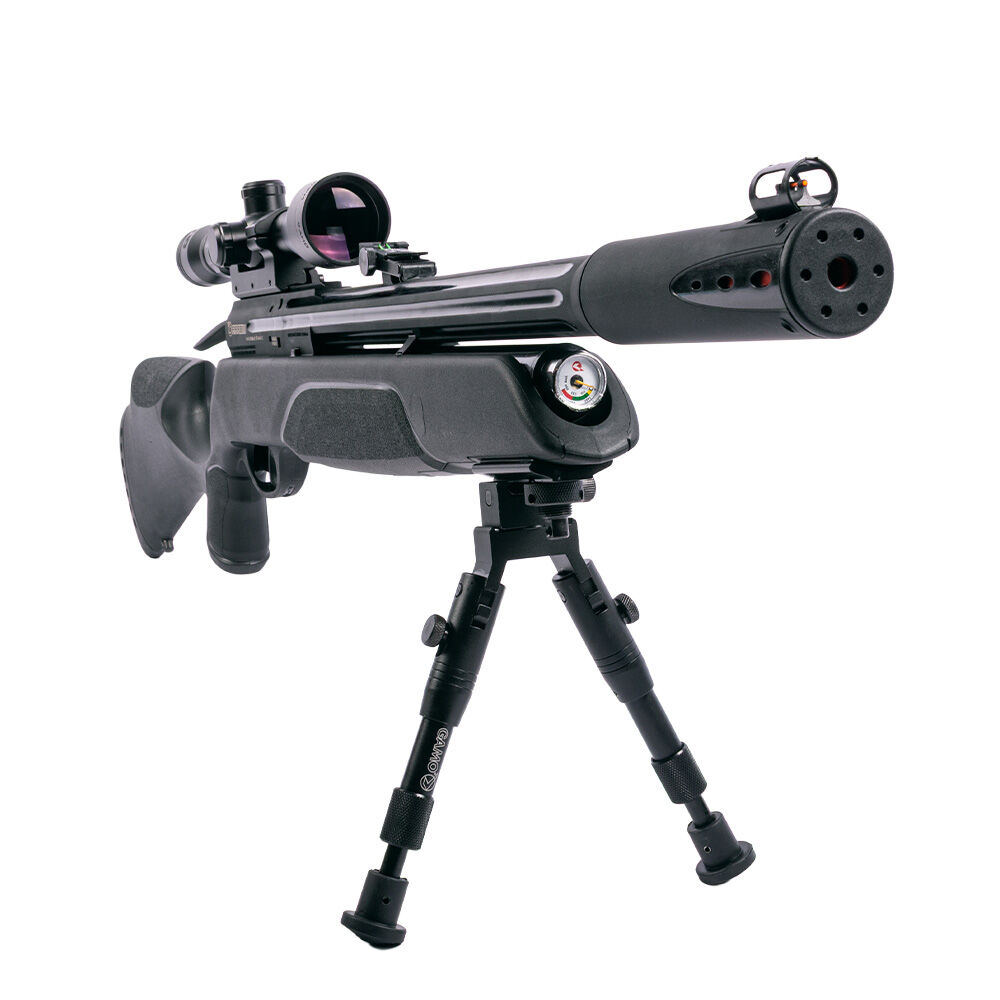 Gamo Arrow Sniper Pressluftgewehr 3-9x40 WR Zielfernrohr Zweibein 5,5 mm Diabolo Polymer Bild 5