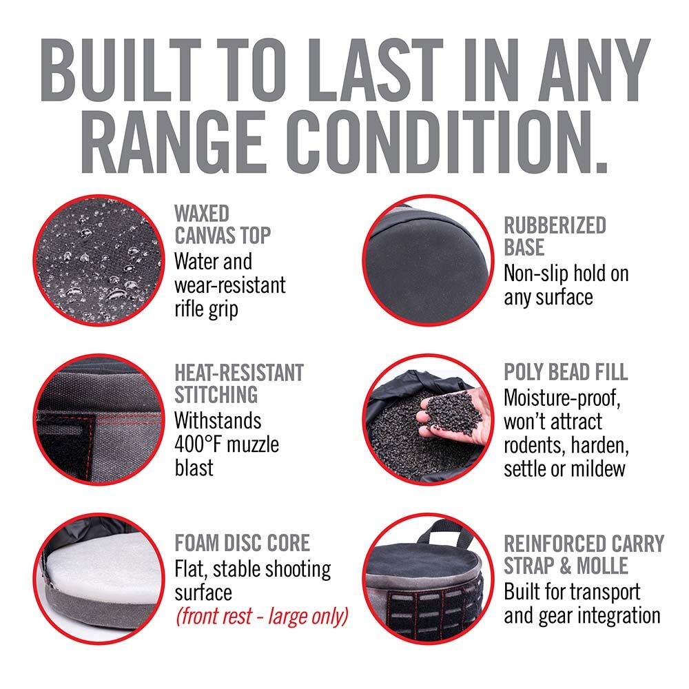 Real Avid Ratchet Rest Rear Rest (Small) H�henverstellbarer Schie�sack Bild 2