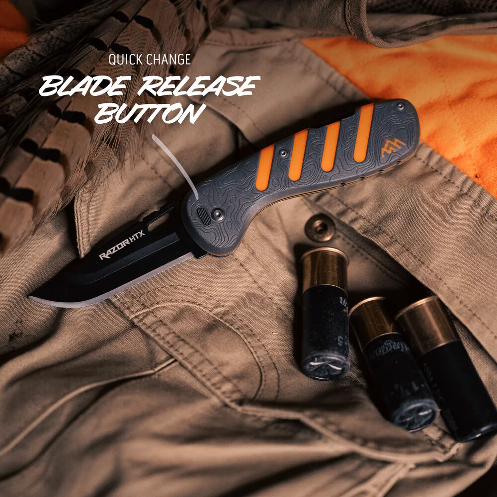 Outdoor Edge Razor HTX 3.0 Klappmesser Jagdmesser mit S�ge und Wechselklingen Bild 2
