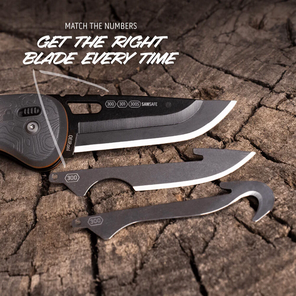 Outdoor Edge Razor HTX 3.0 Klappmesser Jagdmesser mit S�ge und Wechselklingen Bild 5