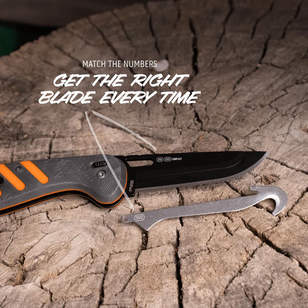 Outdoor Edge Razor HTX 3.5 Klappmesser Jagdmesser mit S�ge und Wechselklingen Bild 5