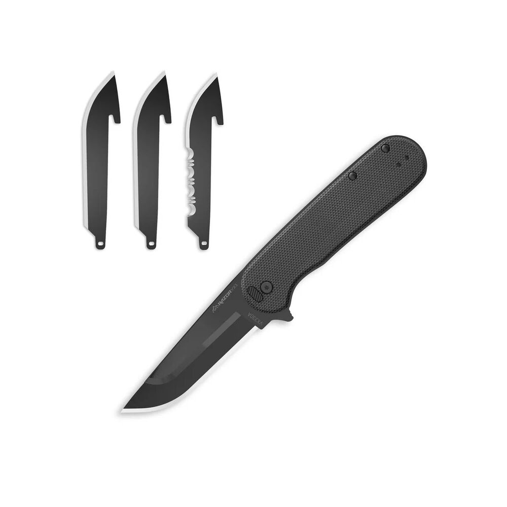 Outdoor Edge RAZOR VX3 Klappmesser mit Wechselklingen Schwarz Bild 3