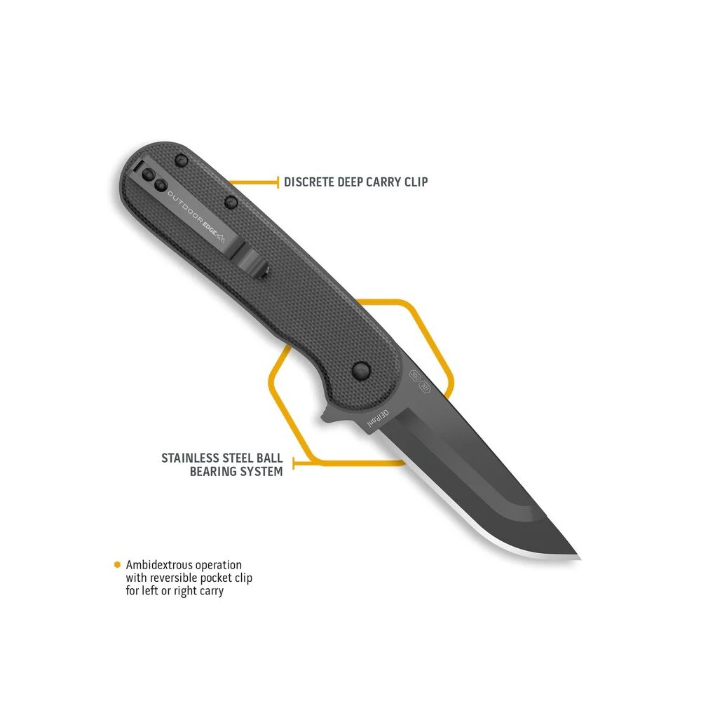 Outdoor Edge RAZOR VX3 Klappmesser mit Wechselklingen Schwarz Bild 5