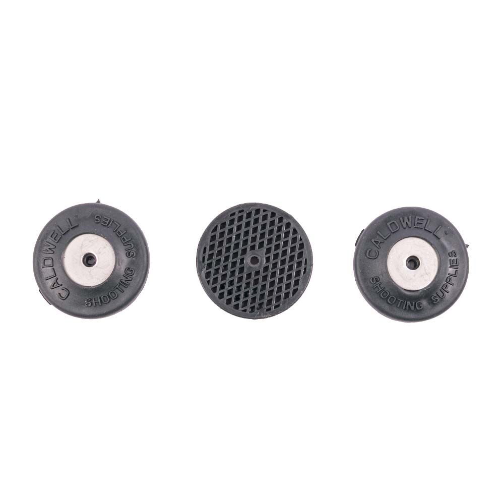 Caldwell The Rock BR Foot Pads 3-Pack Gummiarmierte Metallf��e Bild 2