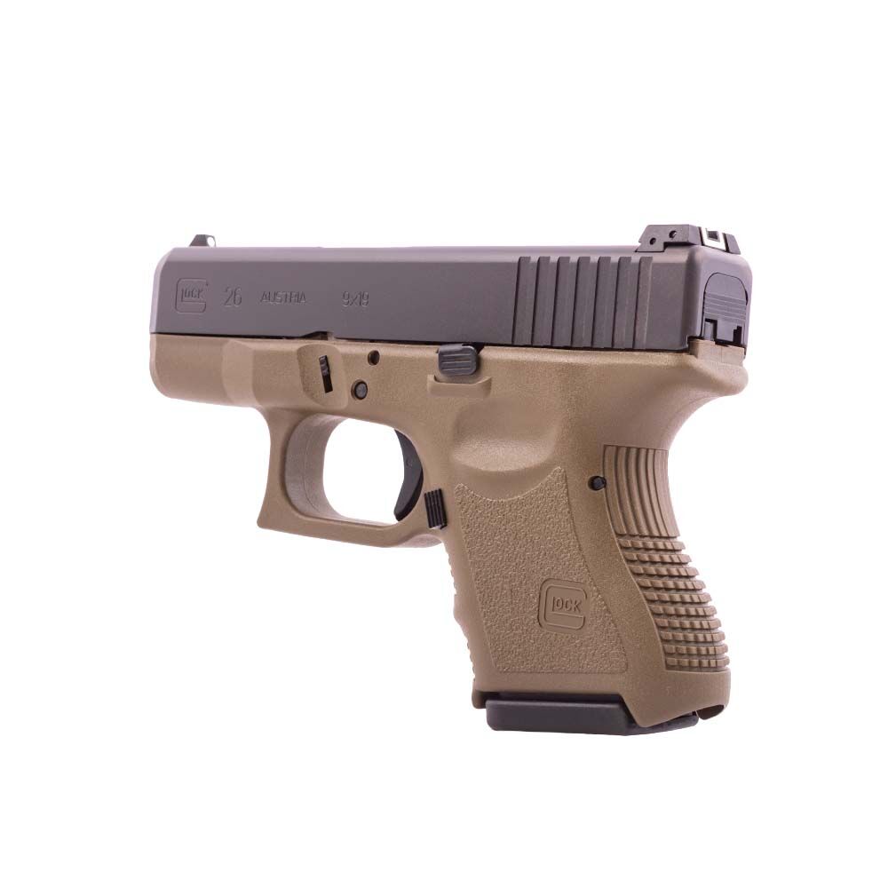 Glock 26 Gen. 3 Pistole 9 mm Luger Olive Bild 4