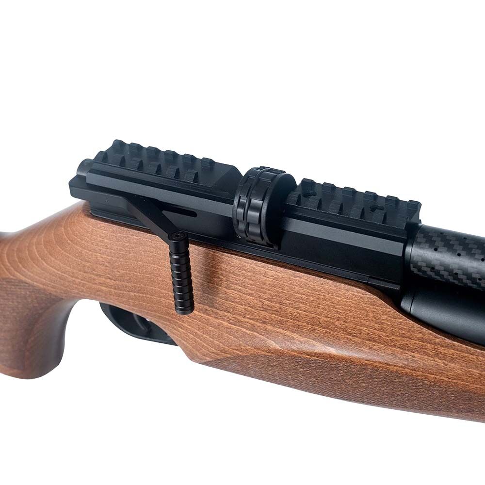 Diana outlaw Pressluftgewehr GEN. 2 4,5 mm Diabolo Holzschaft mit Schalld�mpfer Bild 5