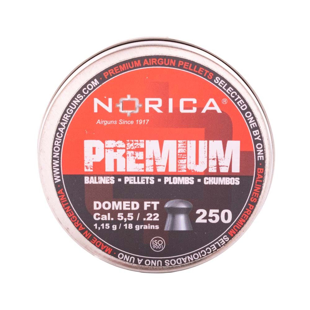 Norica Diabolo Domed Premium Line 5,5 mm - 250 Stk Bild 2