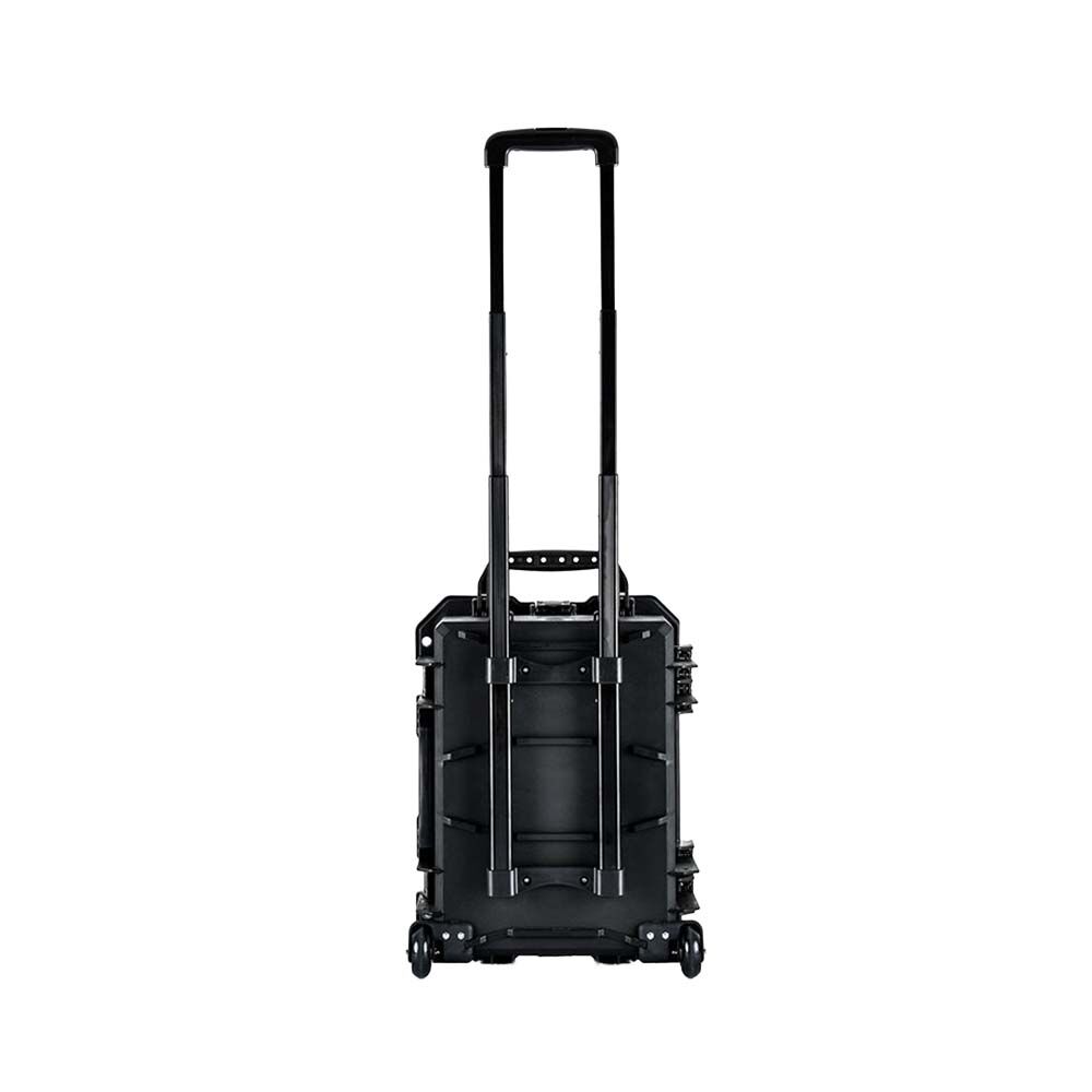 Glary Hartschalenkoffer mit Trolley-Funktion 46x35x20,6 cm Schwarz Bild 2