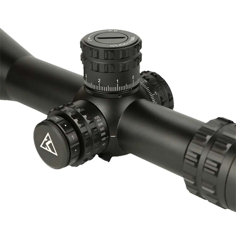 KECK Optics RS Precision Zielfernrohr 5-25x50 FFP, IR-G2A Absehen beleuchtet Bild 4