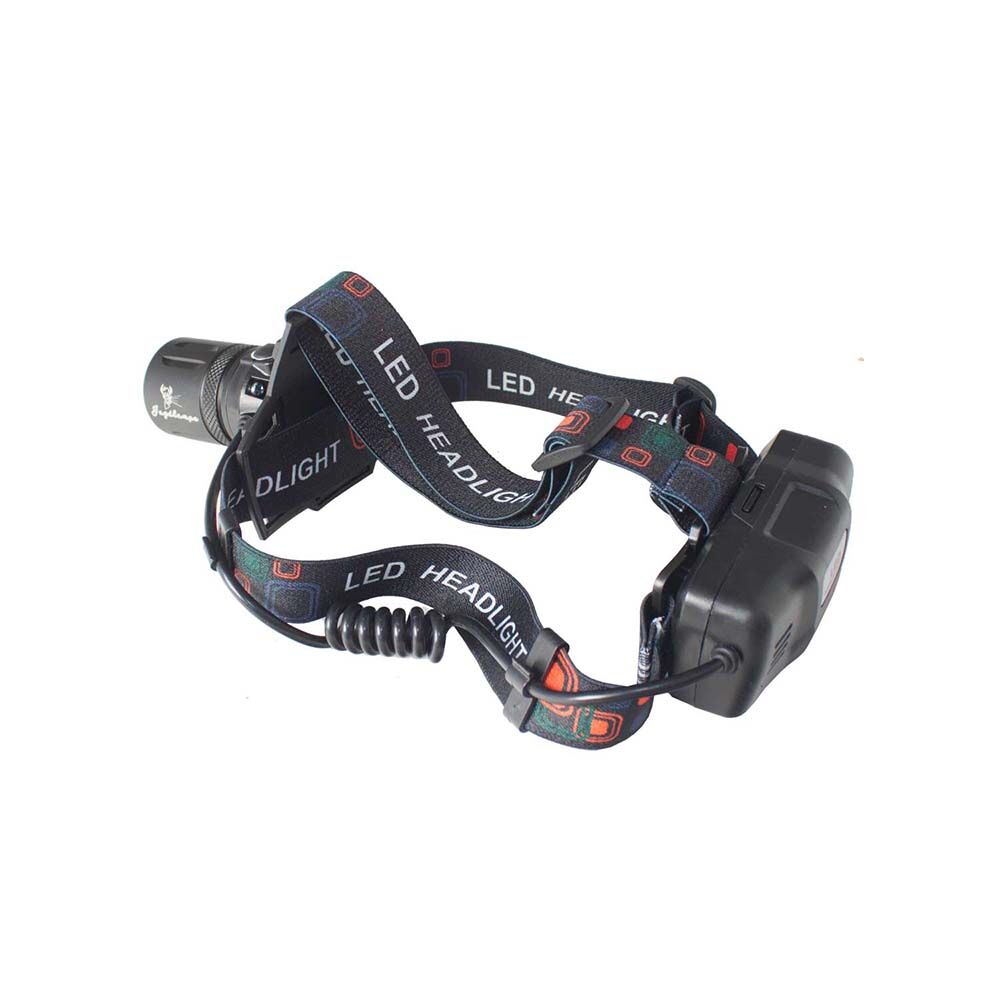 Jagdlampe Bilstein K1500 LED Kopflampe 1.500 Lumen mit Fokus und USB-C Bild 2