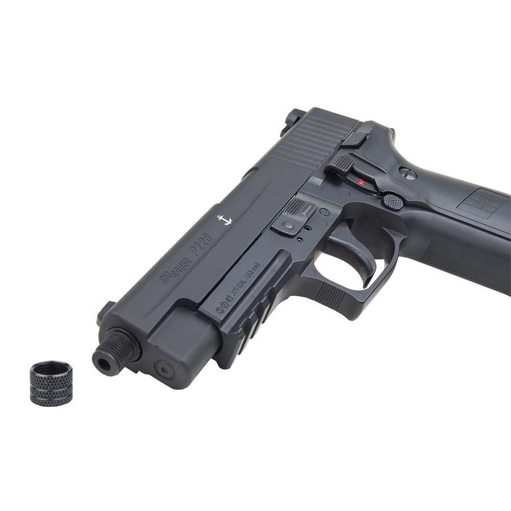 Sig Sauer P226 Co2 Pistole Blowback 4,5mm Diabolo schwarz Bild 4
