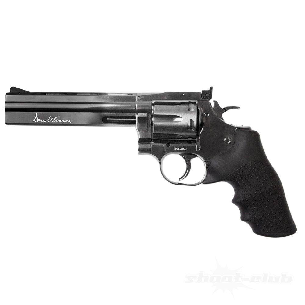 Dan Wesson 715 Co2 Revolver 6 Zoll 4,5 mm Diabolos - Stahlgrau - im Set mit Koffer Bild 2