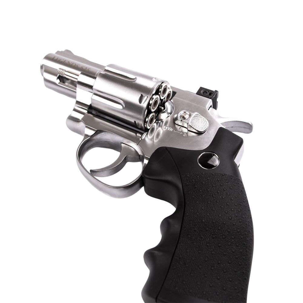 Legends S25 CO2 Revolver Nickel - 4,5mm Diabolos Bild 3