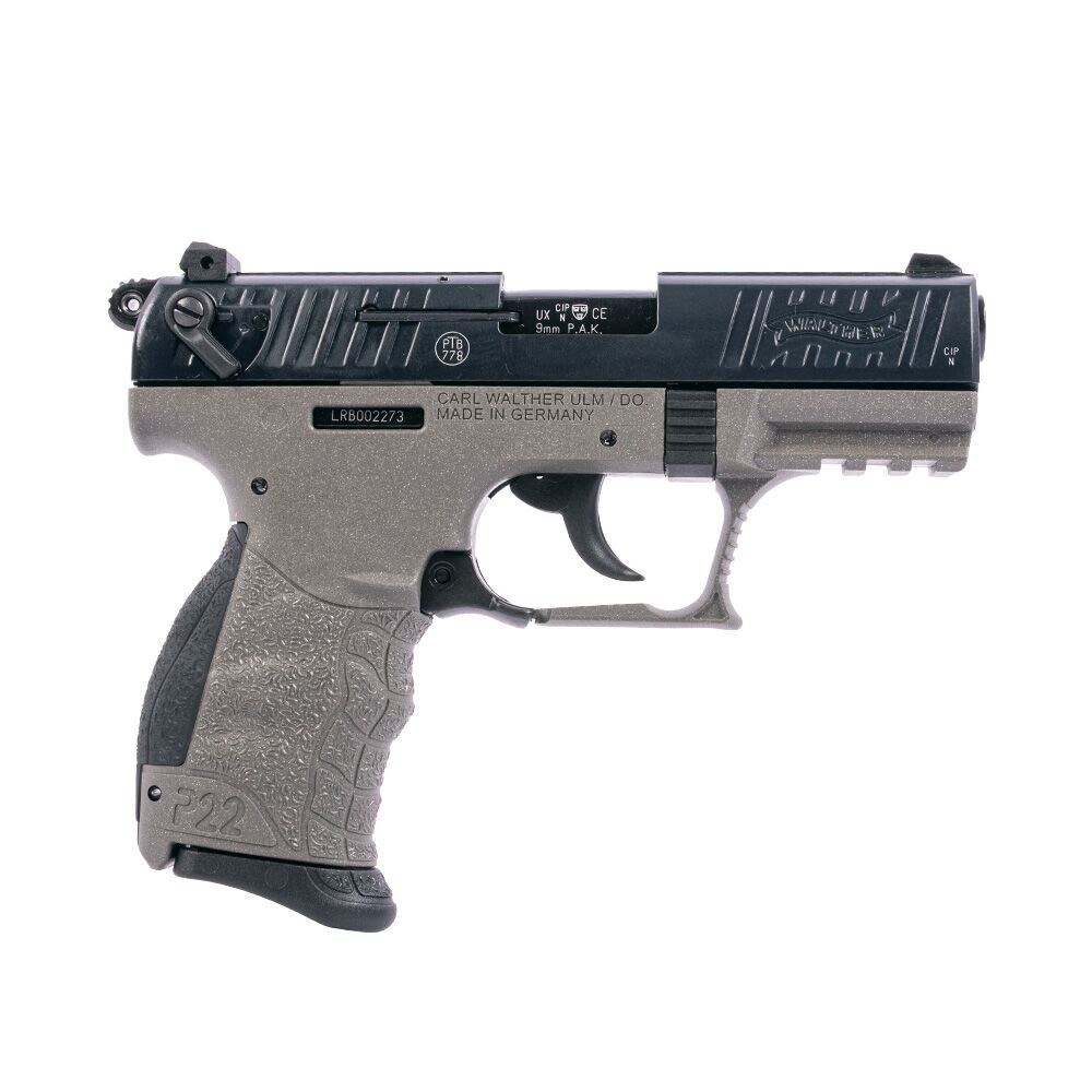Walther P22Q Schreckschusspistole 9mm P.A.K. Tungsten Gray Cerakote Bild 2