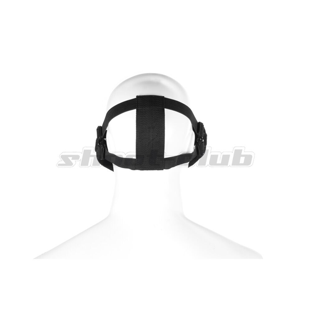 Invader Gear Steel Half Face Mask Airsoft Maske Schwarz Bild 4