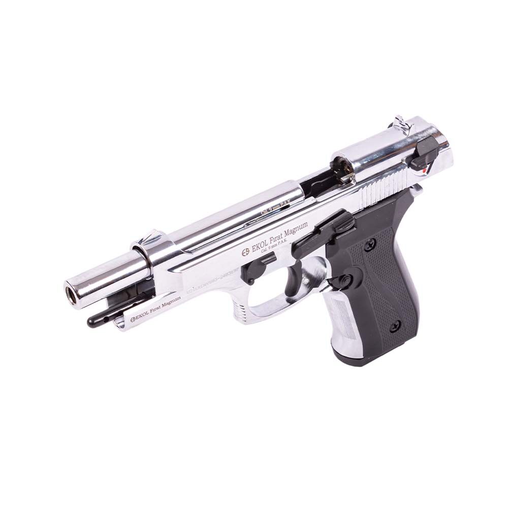 Ekol Firat Magnum Schreckschusspistole 9mm P.A.K. verchromt Bild 4