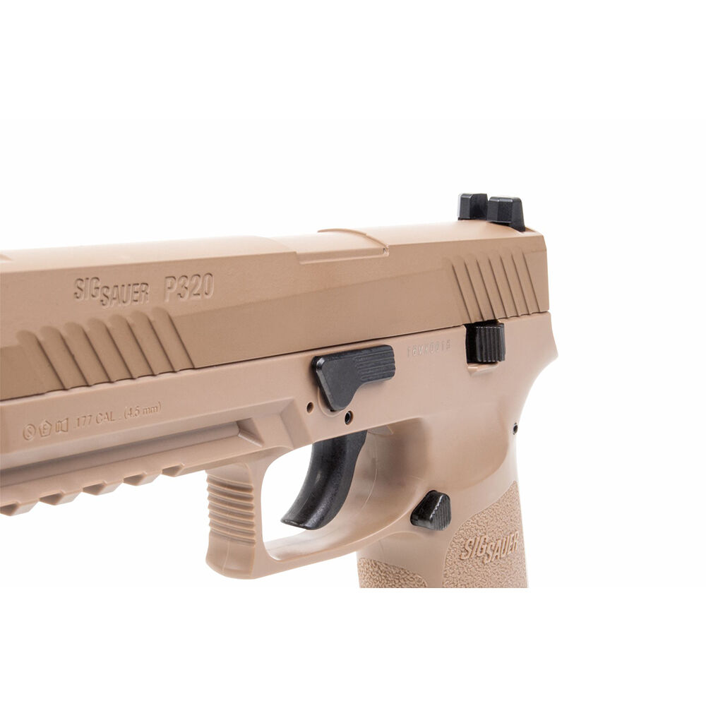 Sig Sauer CO2 BlowBack Pistole P320 im Kaliber 4,5mm - coyote tan Bild 4