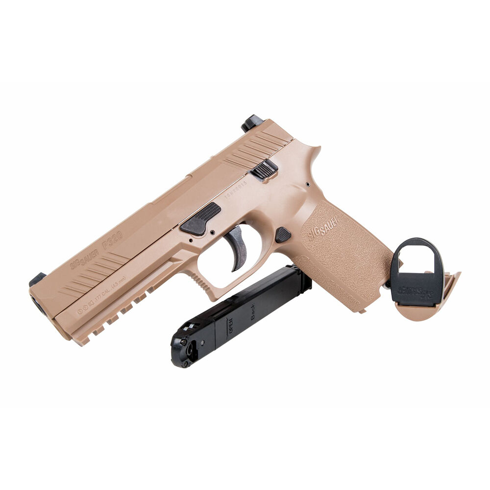 Sig Sauer P320 Co2 Pistole Blowback 4,5mm BB coyote tan Bild 5