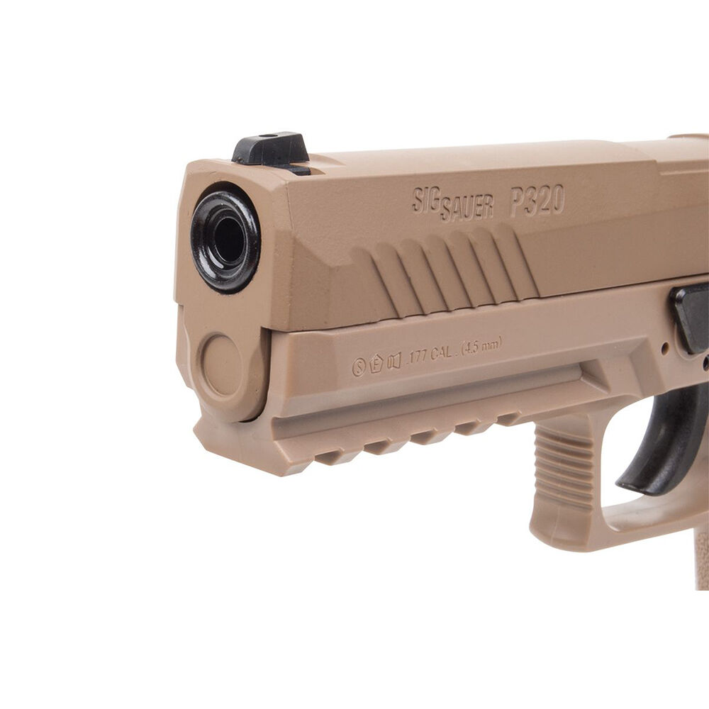 Sig Sauer P320 Co2 Pistole Blowback 4,5mm BB coyote tan Bild 3