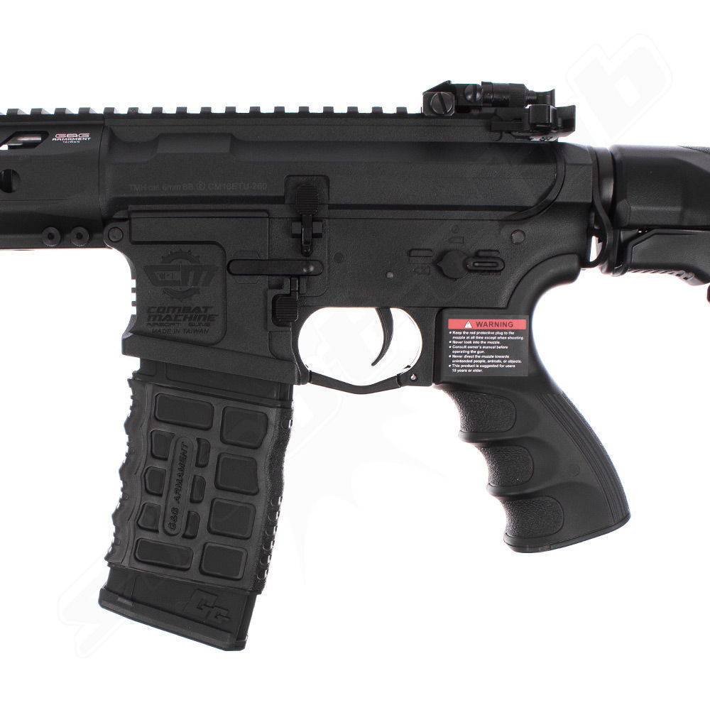 G&G CM16 Predator S-AEG 6mm Airsoft Black - max. 1,6J ab18 Bild 4