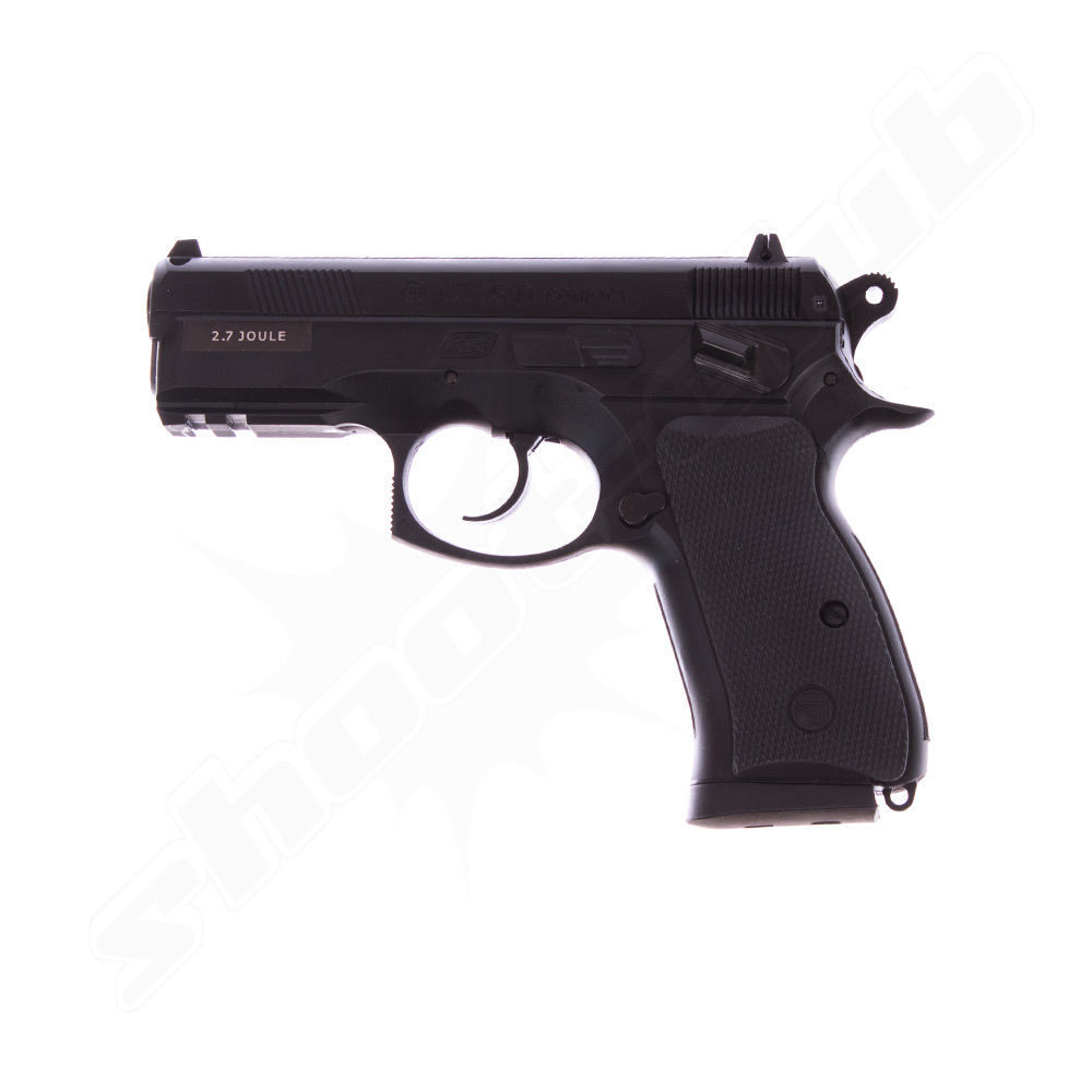 CZ 75D Compact CO2 Pistole NBB 4,5 mm Stahl BBs im Zielscheiben-Set Bild 4