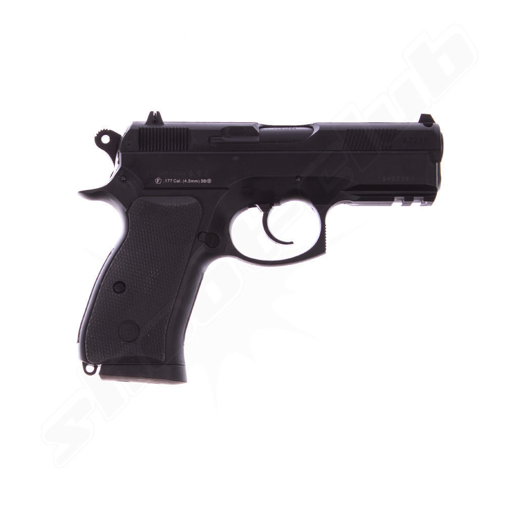 CZ 75D Compact CO2 Pistole NBB 4,5 mm Stahl BBs - Kugelfang-Set Bild 2