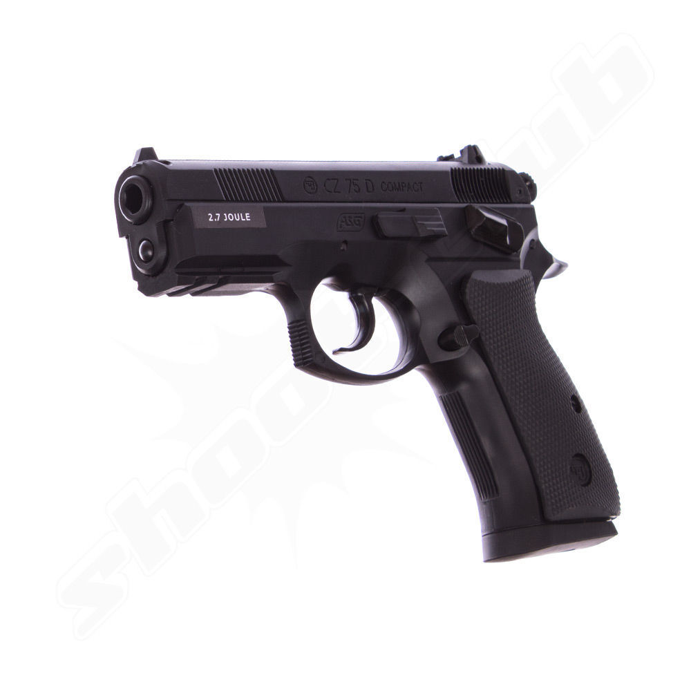 CZ 75D Compact CO2 Pistole NBB 4,5 mm Stahl BBs - Kugelfang-Set Bild 3