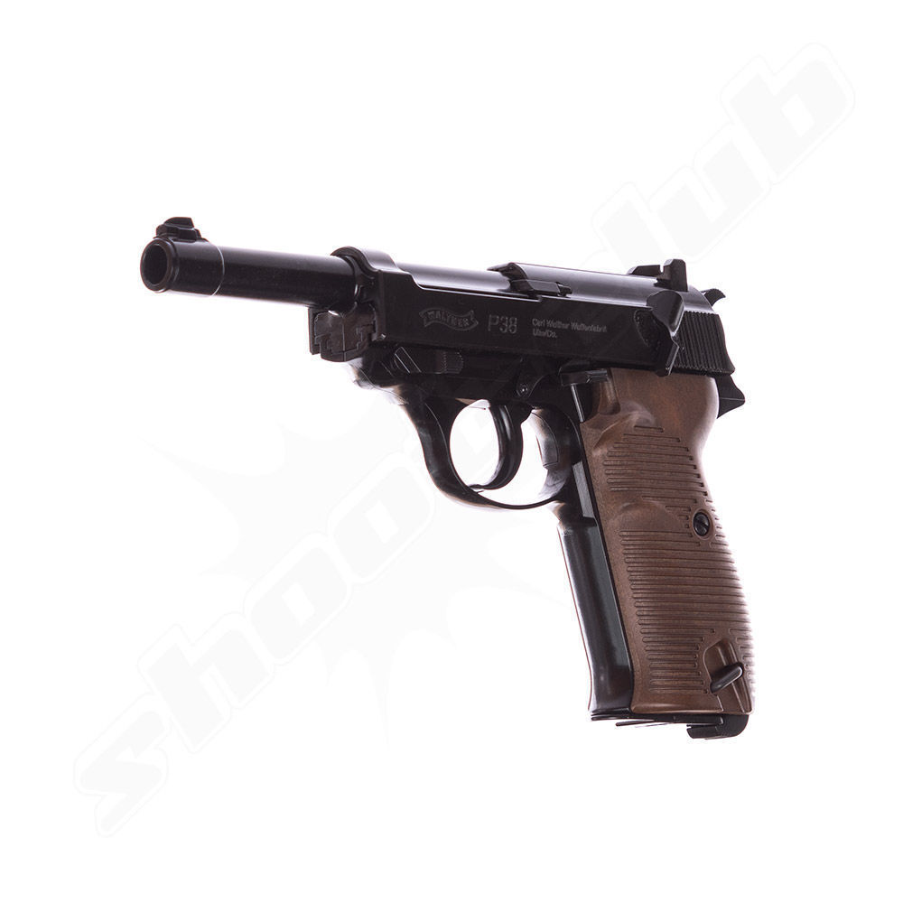 Walther P38 CO2 Pistole mit Blowback - 4,5mm Stahl BBs Bild 3