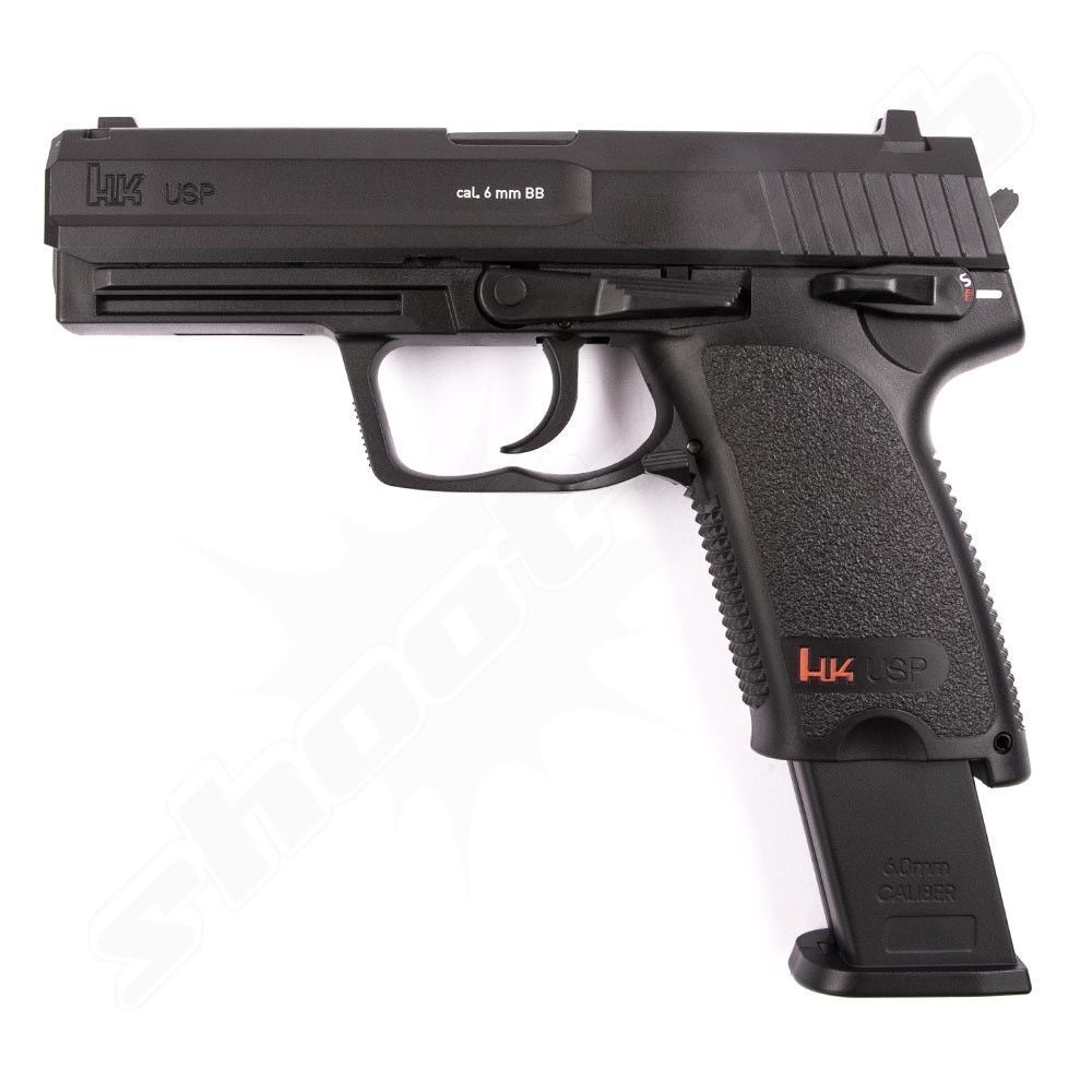 H K Usp Co2 Softair Pistole 6mm Fixed Slide