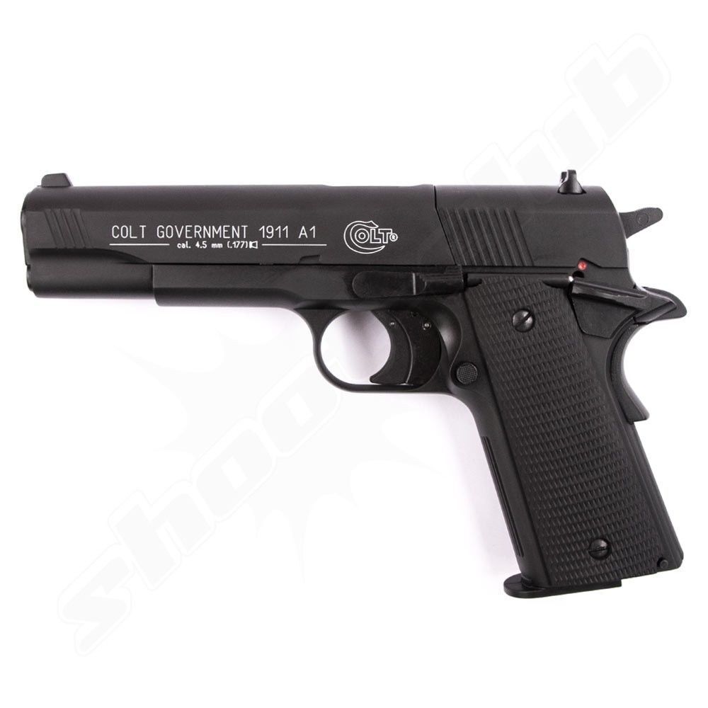 Colt Government 1911 A1 CO2 Pistole 4,5mm Diabolos - Koffer-Set Bild 5