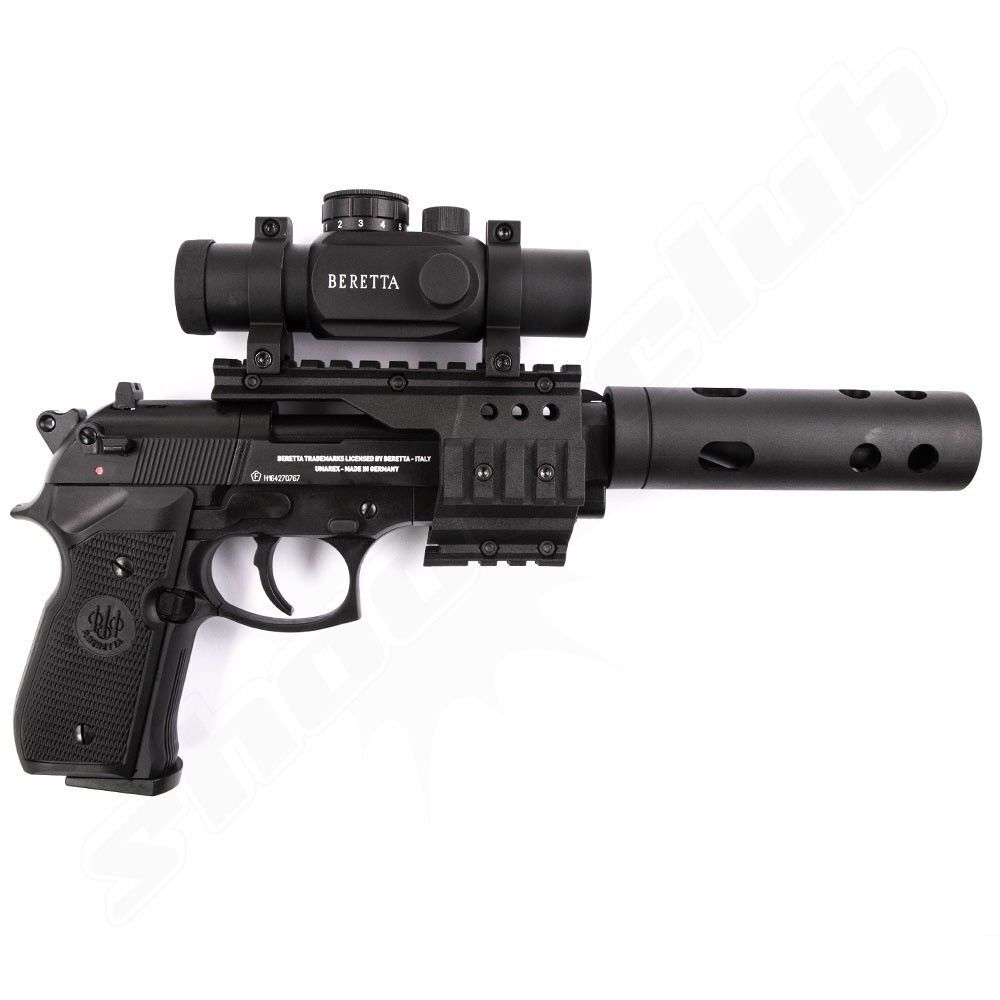 Beretta M 92 XX-TREME CO2 Pistole 4,5 mm Kugelfang Set Bild 2