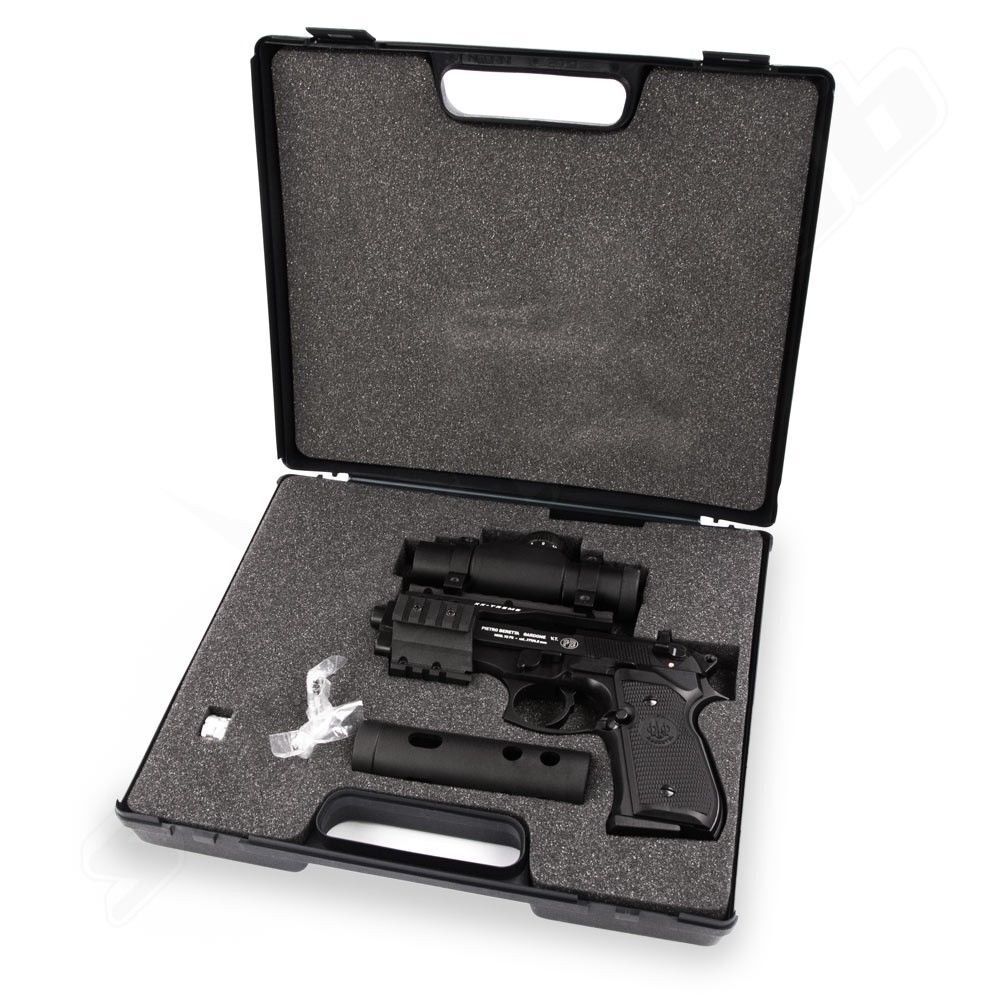 Beretta M 92 XX-TREME CO2 Pistole 4,5 mm Kugelfang Set Bild 4