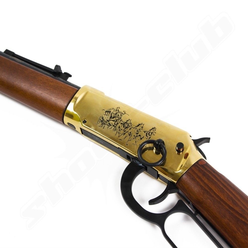 Walther Lever Action Wells Fargo CO2-Gewehr 4,5mm im Set mit Munition Bild 3