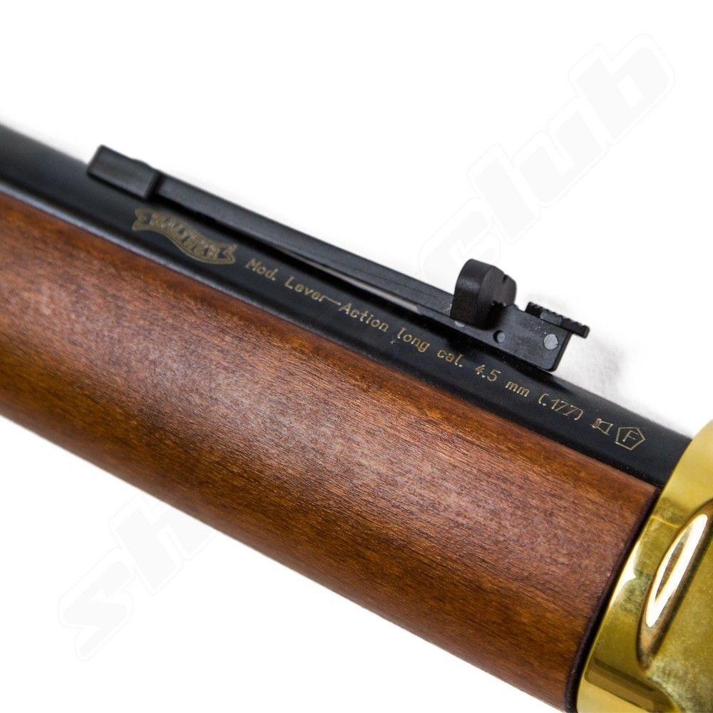 Walther Lever Action Wells Fargo CO2-Gewehr 4,5mm im Set mit Munition Bild 4