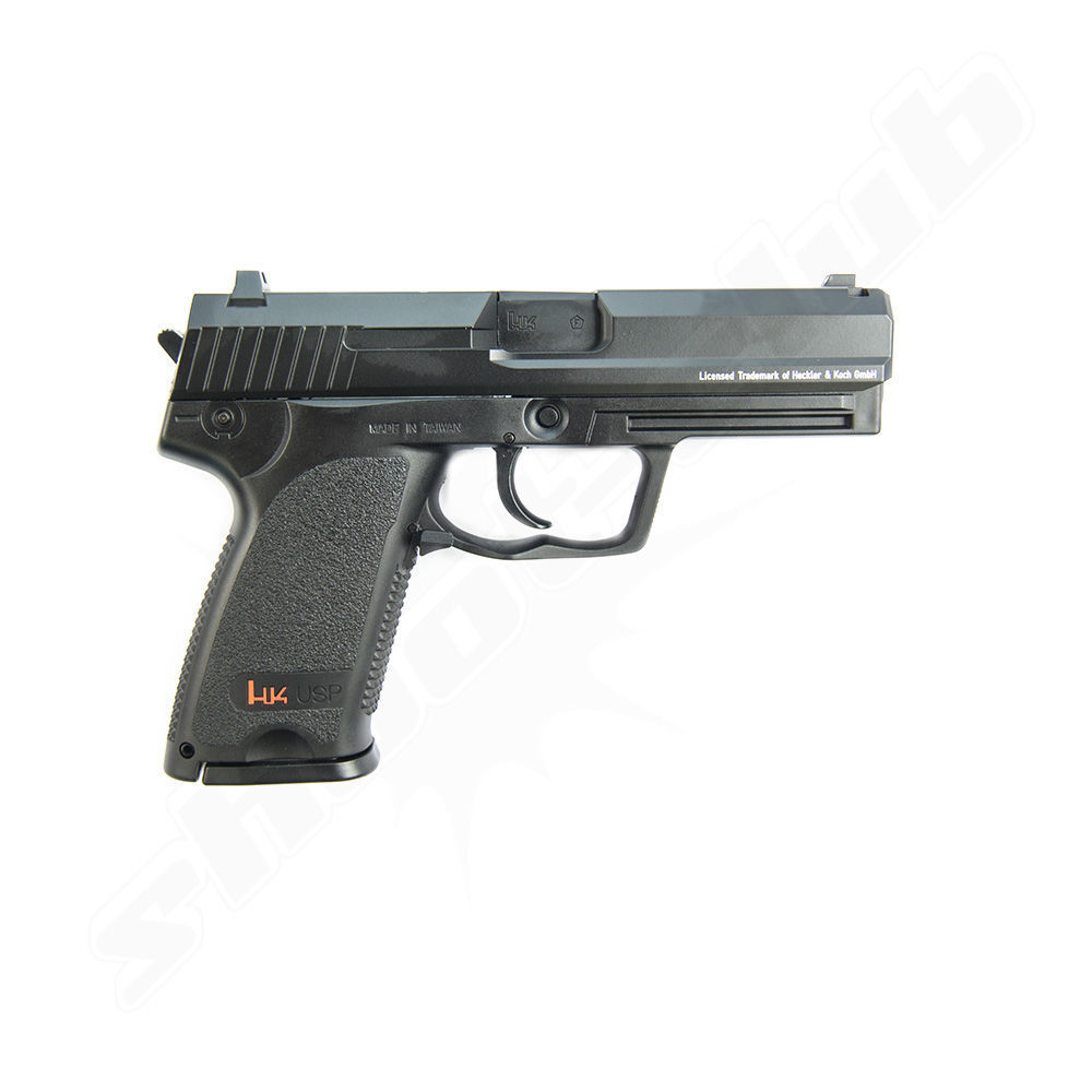 H&K USP CO2 Pistole brüniert - 4,5 mm Stahlkugeln Bild 2