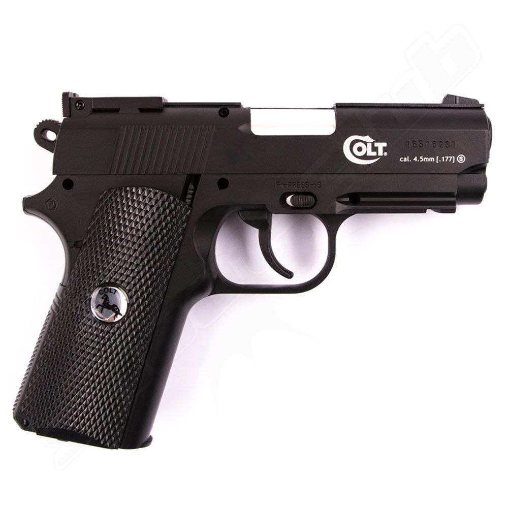 Colt Defender 4,5mm Stahl-BBs schwarz Bild 3