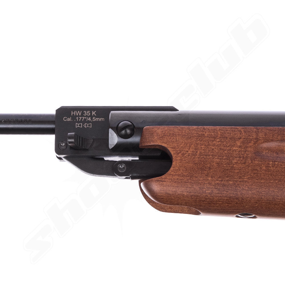 Weihrauch HW 35K 4,5mm Schalldmpfer Luftgewehr-Set Bild 4